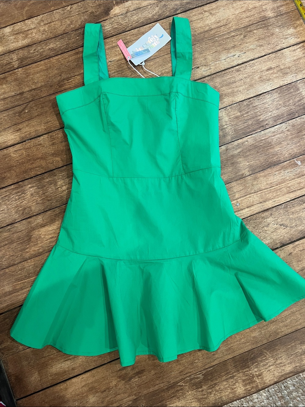 Sincerely Ours Kelley Green dress size small.
NWT
